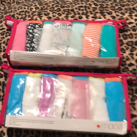 SOLD NIP Macy’s Girls 14 pairs panties size 14 $24 - Picture 2 of 4